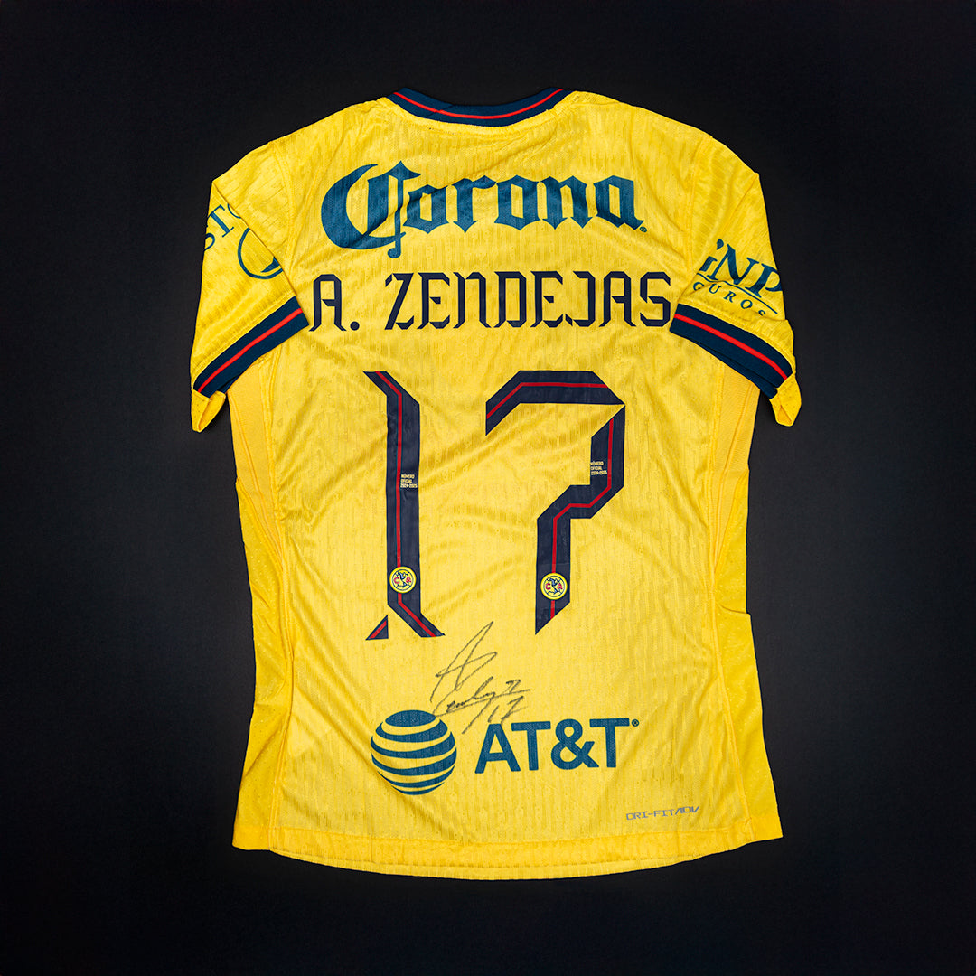 Jersey Firmado Alejandro Zendejas - Club América